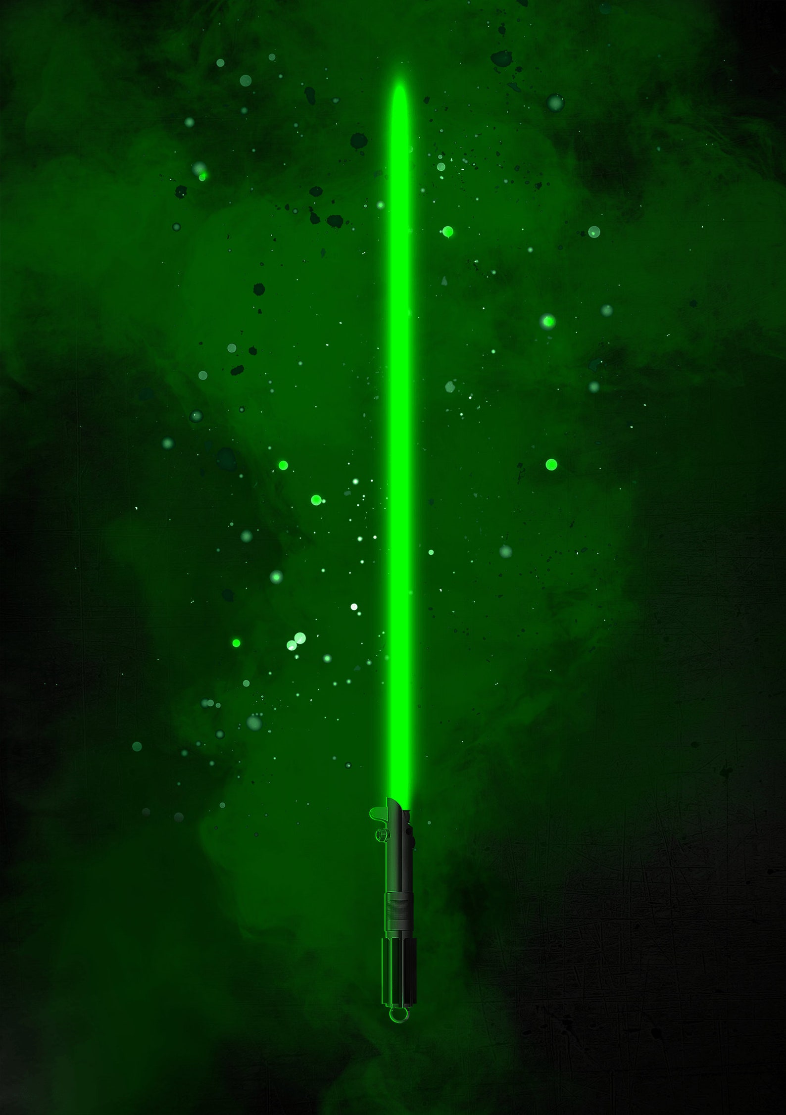 Star Wars Lightsaber Wall Art Poster Jedi Dark Side Etsy