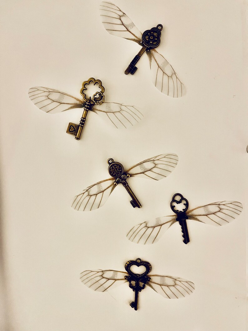 Enchanted Winged Keys: Wizard Party Decor, Magic Gifts - Etsy