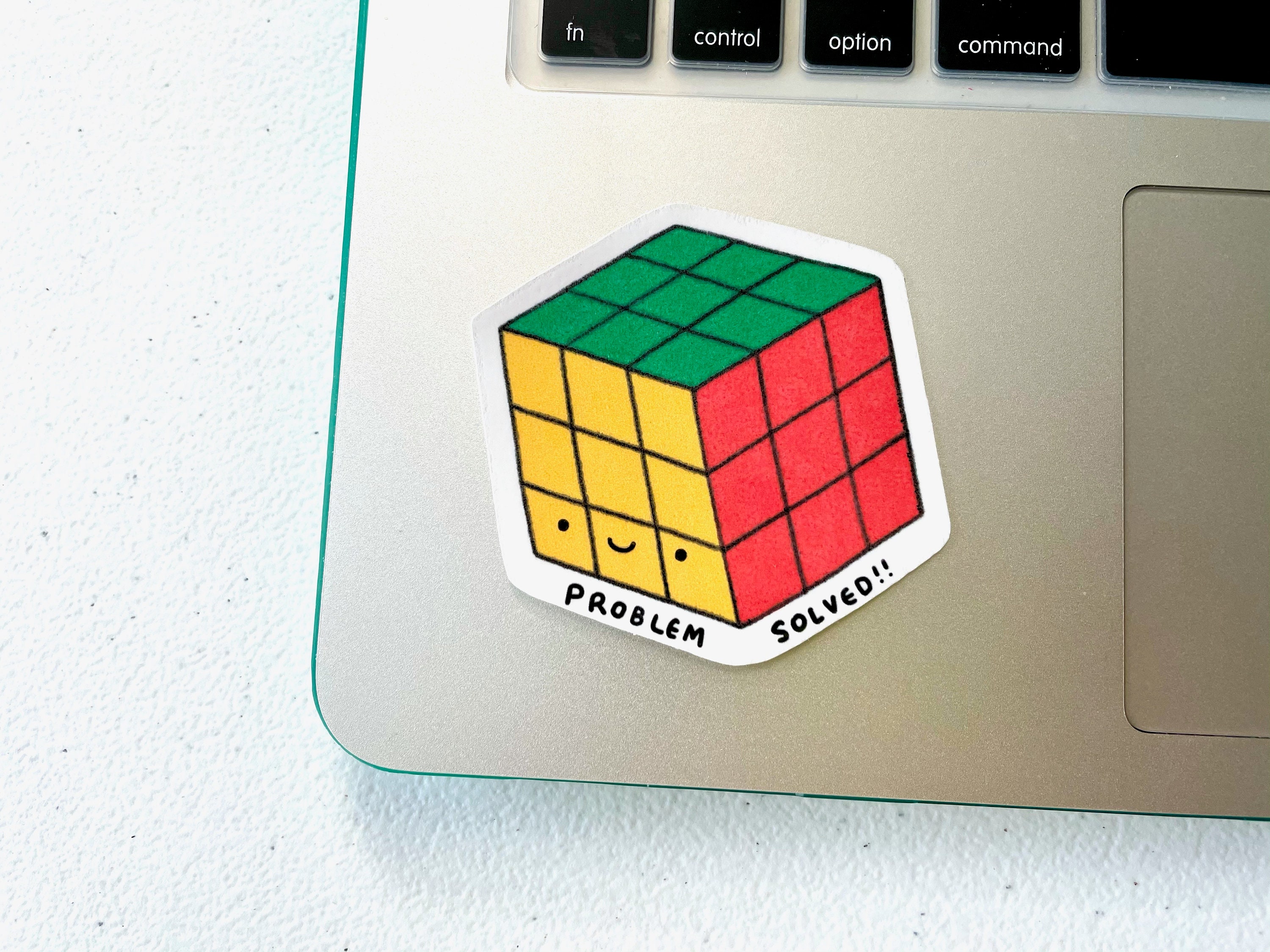 Rubik's Cube Sticker Cube Sticker Laptop Sticker Laptop | Etsy