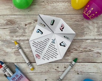 Easter Chatterbox Bible Game Printable