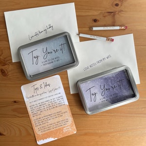 Tag, You&#39;re It! Love Notes - Christian/Married Edition