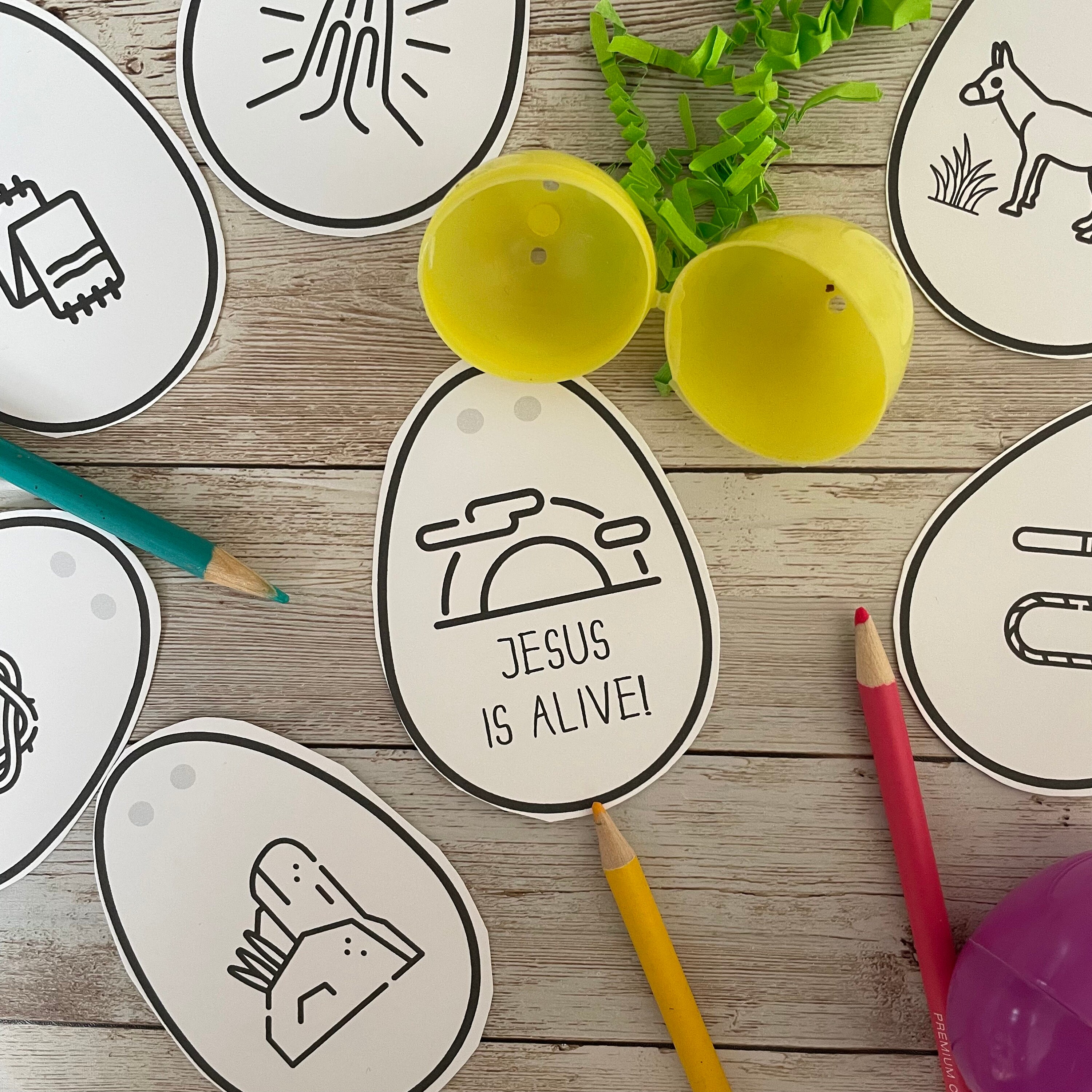 Gospel Story Eggs - Banner Craft