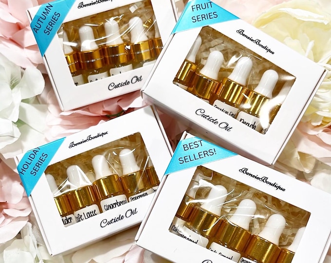 Organic Cuticle Oil Mini Sampler Set
