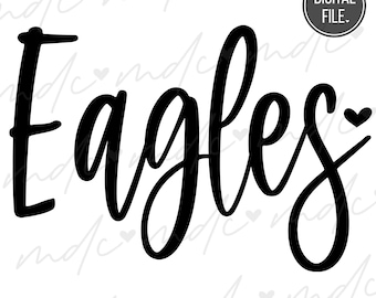 Eagles svg / Eagles Sublimation png / Eagles png / Eagle svg / Eagles Cut File / Eagle Mascot svg