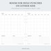 Printable Undated Monthly Planner | Editable and Fillable PDF | One ...