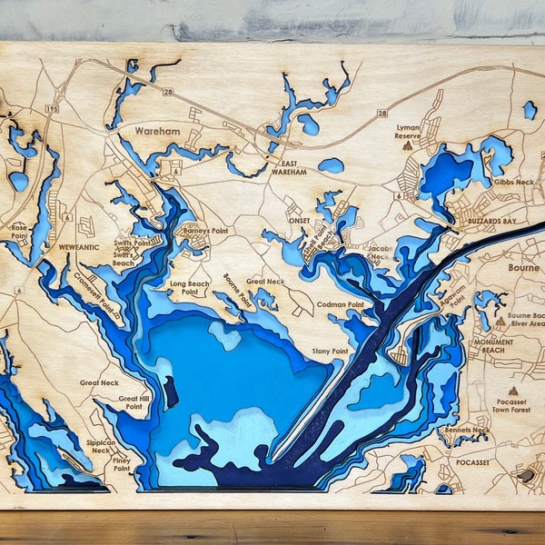 ONSET, MA Wood Layered MAP