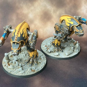 Oldeus Pattern Conversion Kit compatible with Adeptus Titanicus Warhound Titans Pack of 2 image 2