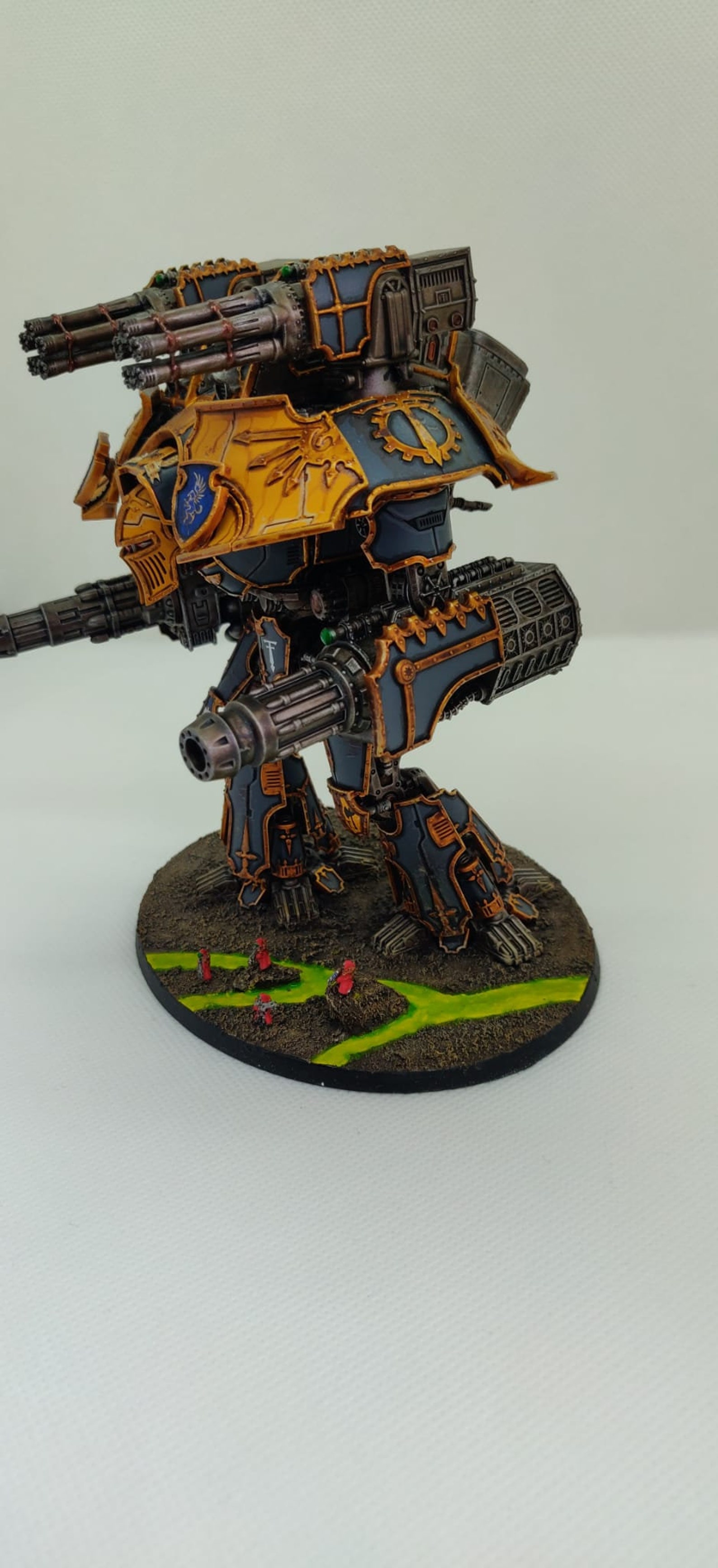Barrage Mortar Arm Weapon Compatible With Adeptus Titanicus Etsy