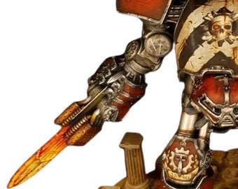 Fusion Blade Weapon Arm compatible with Adeptus Titanicus Reaver Titans