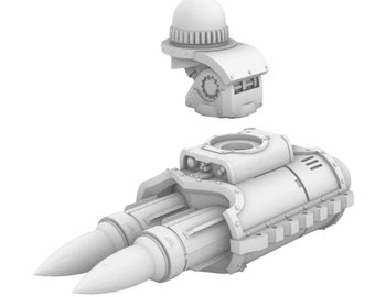 Fusion Missile Launcher compatible with Adeptus Titanicus Reaver Titans