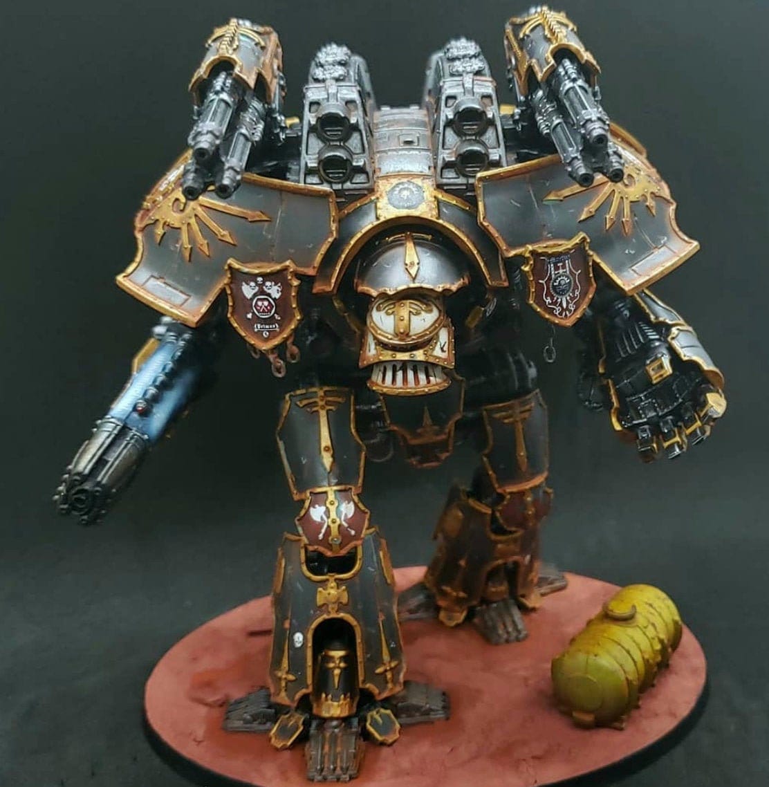 Alt Command Head & Emblem Plates compatible with Adeptus Titanicus Wa…