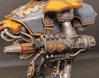 Convergence Beamer arm weapon compatible with Adeptus Titanicus Reaver Titans