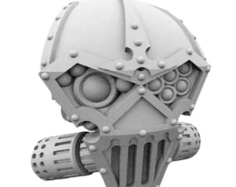 Skull Head upgrade compatible with Adeptus Titanicus Reaver Titans