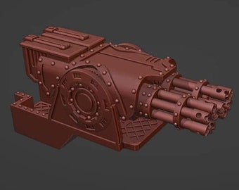 Gatling Array compatible with Adeptus Titanicus Warmaster Titans