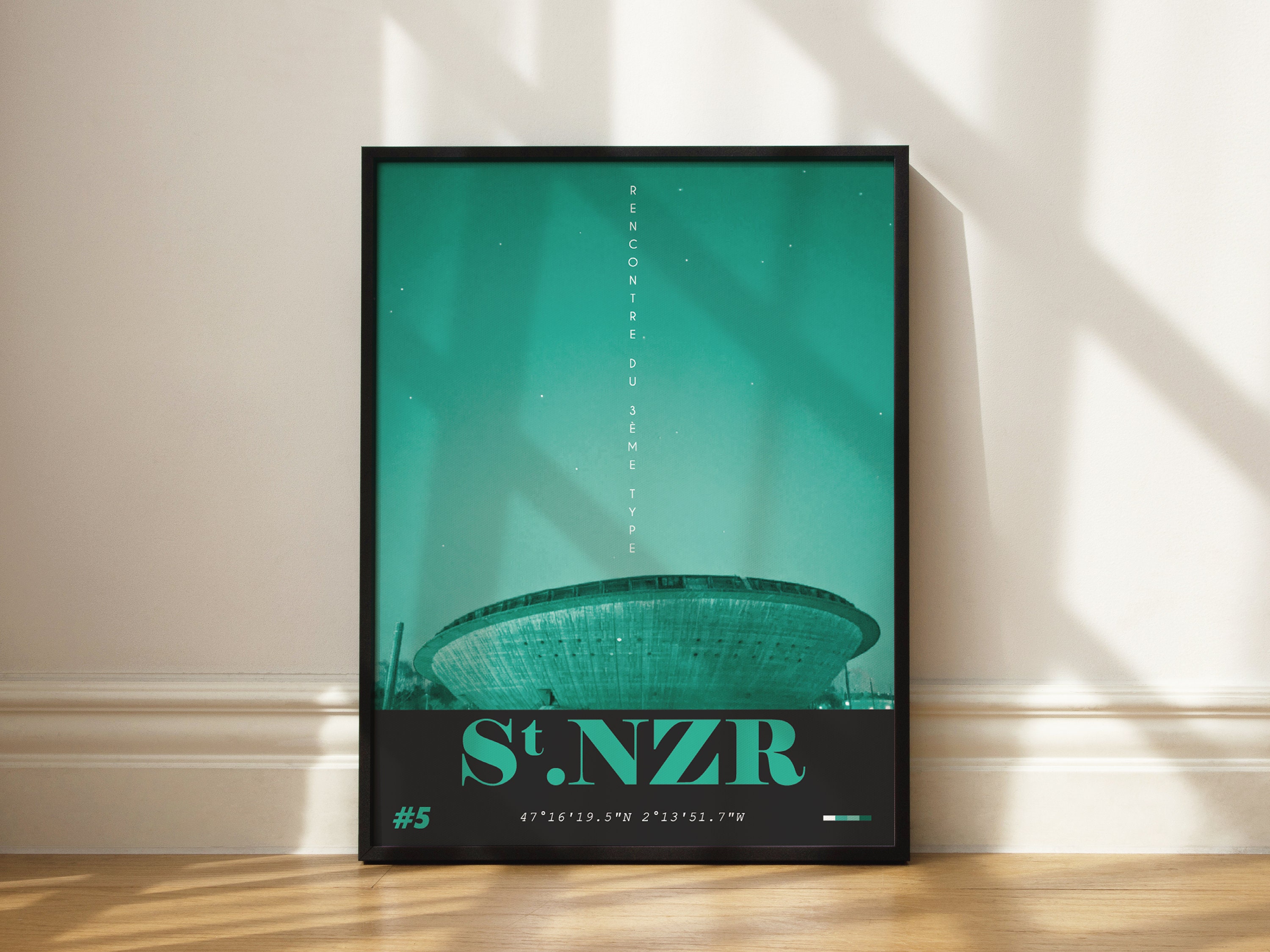 Affiche Saint-Nazaire // St.nzr #5 Poster 30x40cm