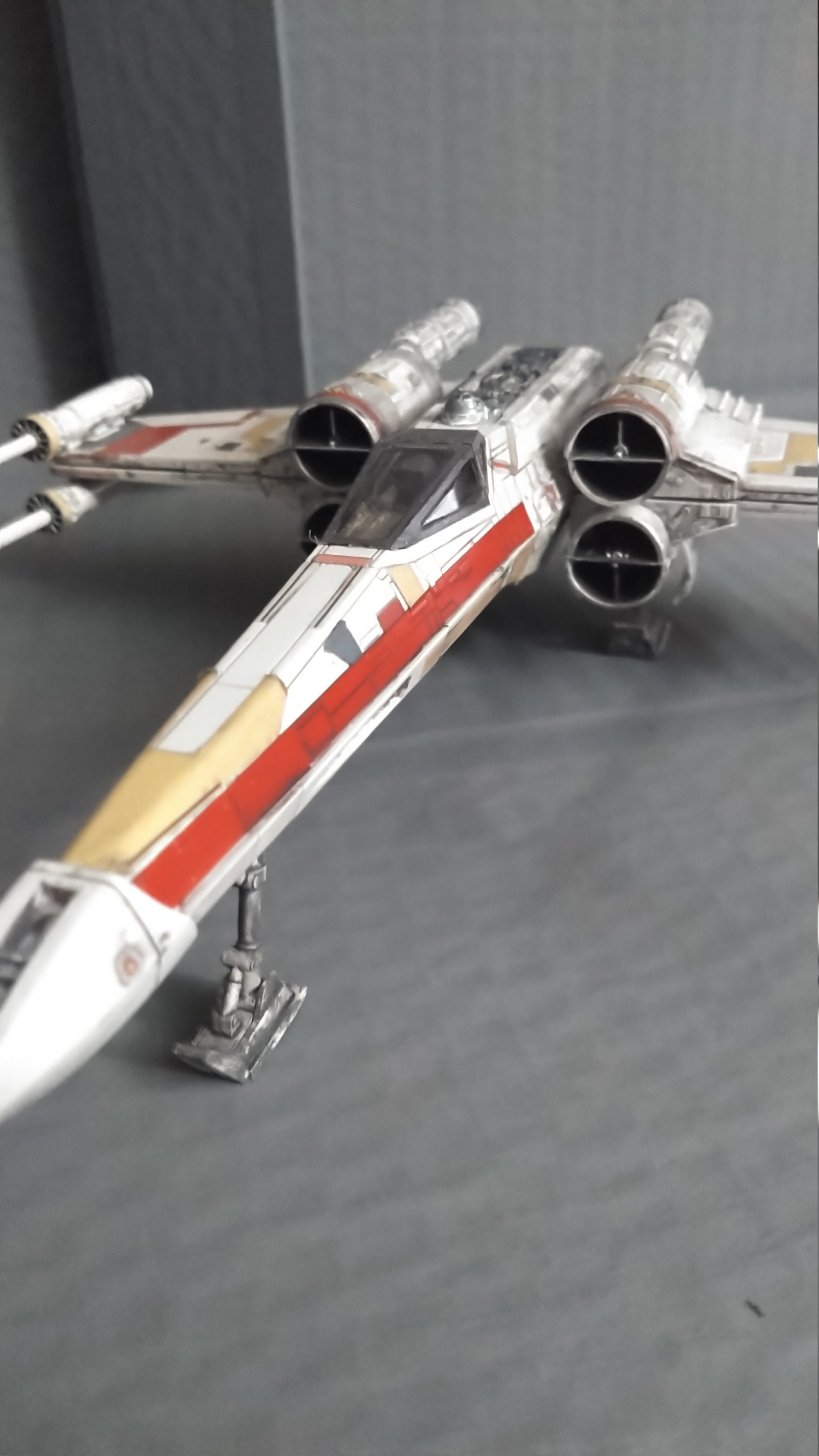Star Wars Red Squadron Xwing Starfighter 1/72 Scale Hand Etsy UK