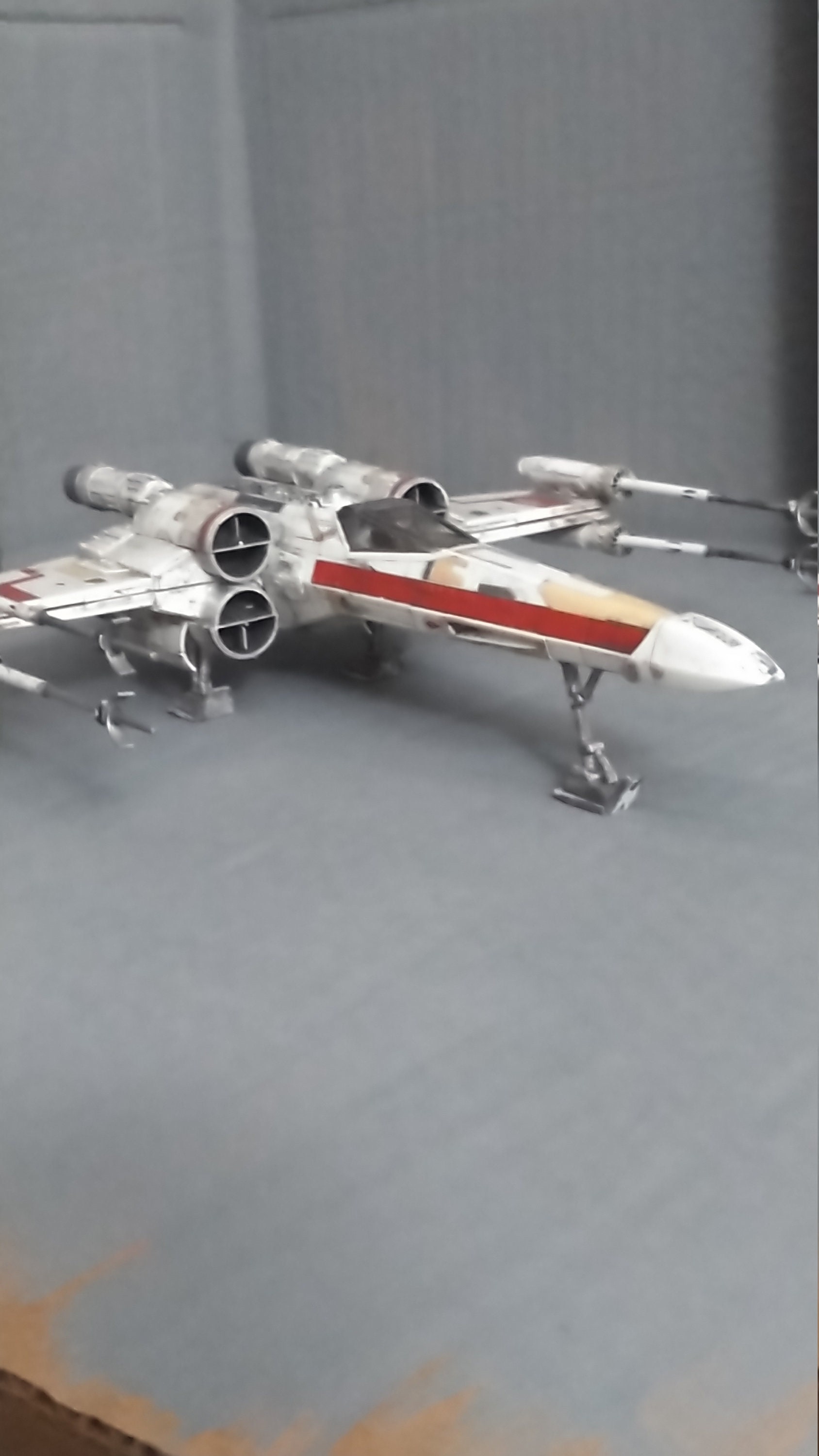 Star Wars Red Squadron Xwing Starfighter 1/72 Scale Hand Etsy UK