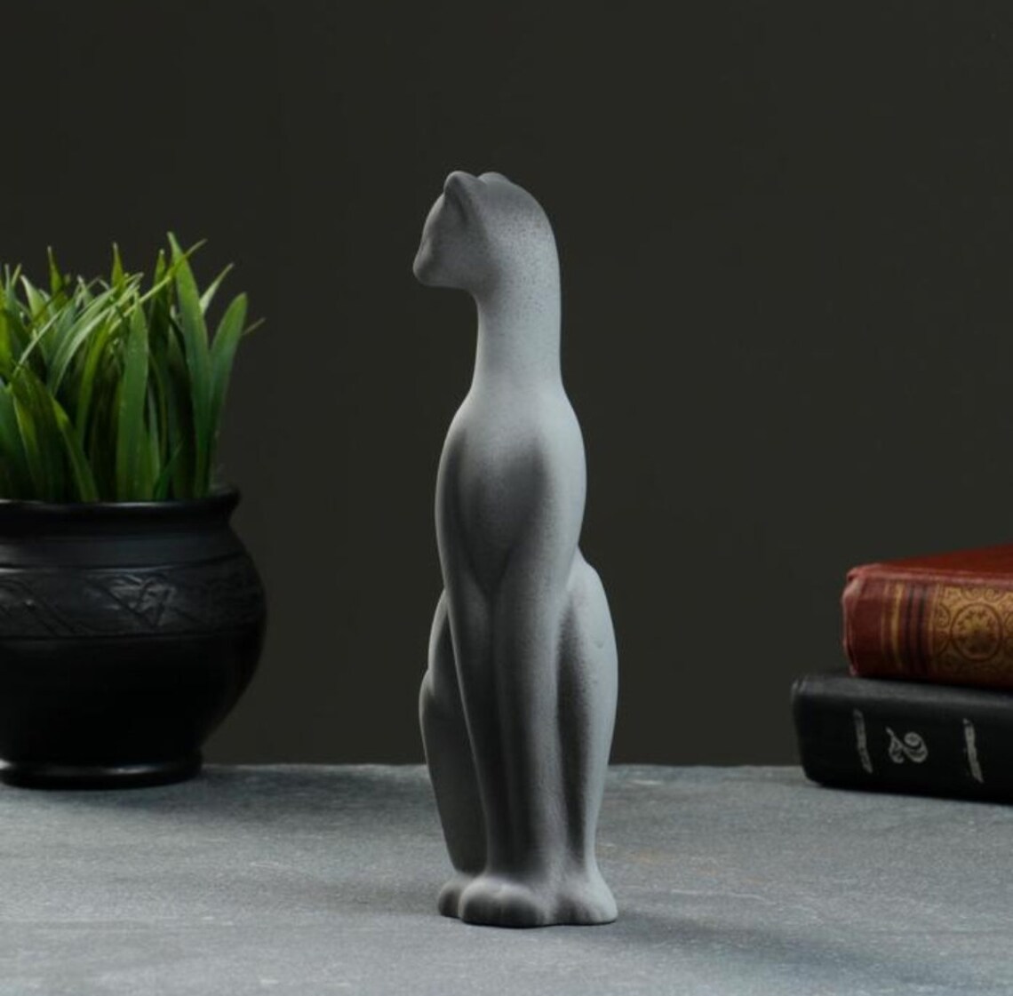 Cat candle silicone mold 8.5 inches 19 cm / statue silicone Etsy