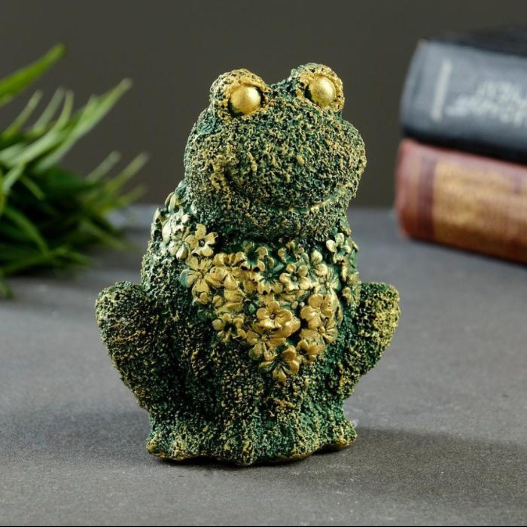 Flower Frog Candle silicone mold / Resin plaster mold Etsy