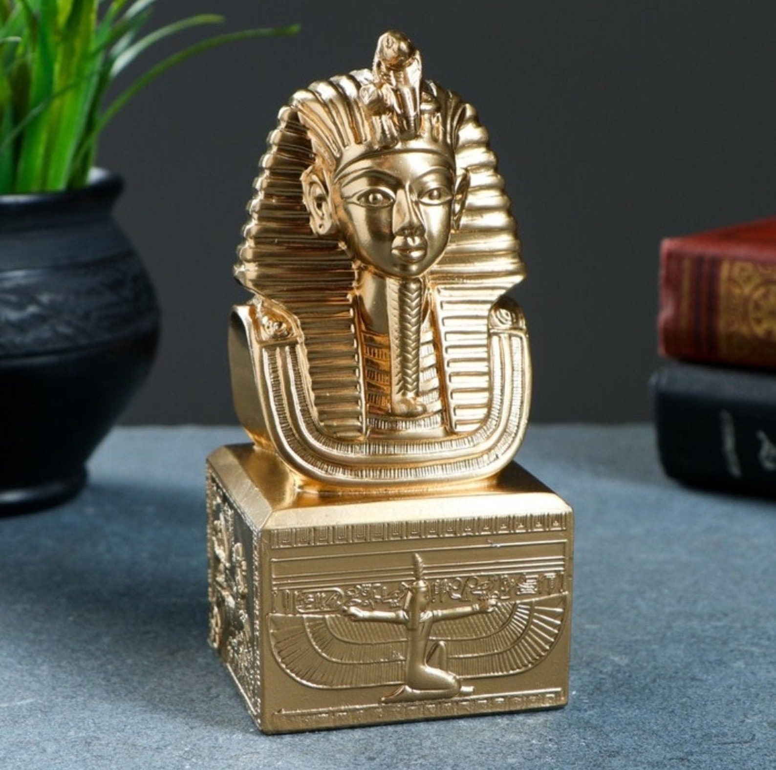 Egyptian Pharaon Candle Resin Silicone Mold 6 Inches 15 Cm Etsy