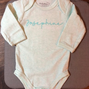 Custom Name Onesie