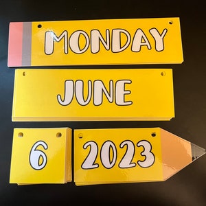 Classroom Flip Calendar