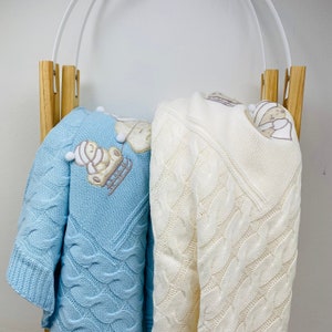 Knitted Baby Blanket | Baby Blanket | Baby Shower Gift | Newborn Blanket | Toddler Blanket | Crib Blanket | Cuddly Blanket