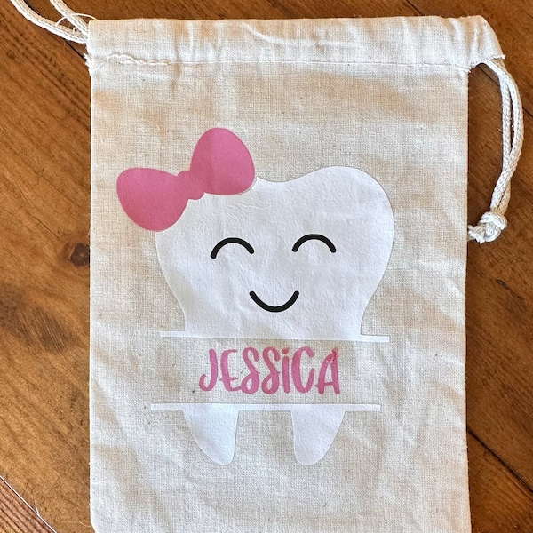 Tooth Fairy bag! kids! lost a tooth! fun for kids! personalized! gift!