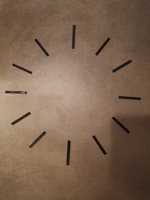 Analog Watch Dials 3D Printed Selfadhesive Etsy