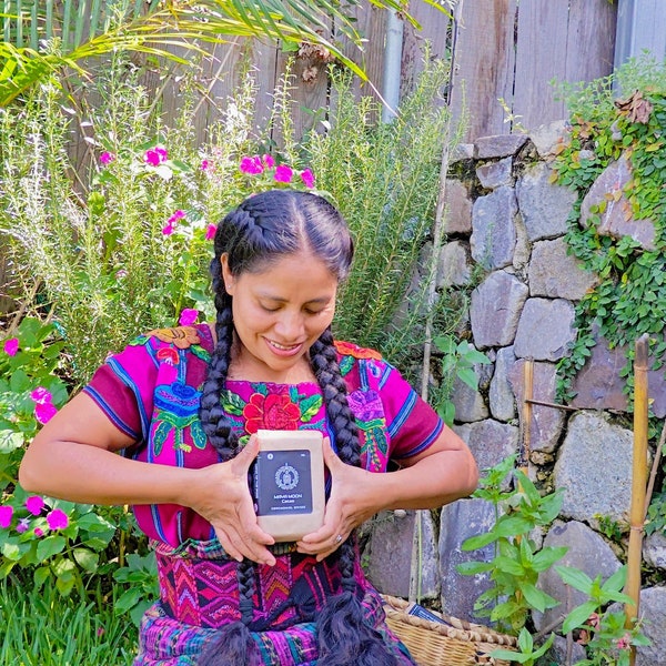 Sacred Ceremonial Grade Cacao Bar - 1lb, Fair Trade Organic Mayan Paste for Rituals & Healing | Shamanic Spiritual Cacao