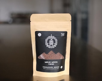 1.5 oz Ceremonial Cacao – Organic Mayan Cacao Powder for Ritual Drinks, Vegan Elixirs & the Best Plant-Based Alternative to Chocolate