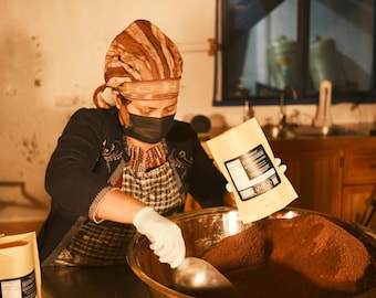 Cacao van ceremoniële kwaliteit: biologisch Maya-ritueel poeder, versgemalen