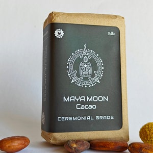 Ceremonial Grade  Cacao - Fair Trade & Organic 0.5 lb cacao paste Block, Superfood Cacao, theobroma cacao Healing Elixirs, Unique Gifts