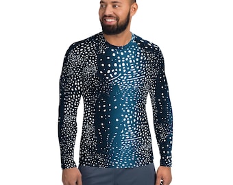 Whale Shark Rash Guard: UPF 50+ Long Sleeve Surf Shirt