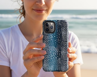 Tough Case for iPhone – Whale Shark Pattern