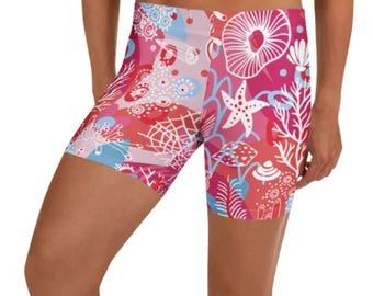 Swim Shorts Naomi – Scuba Diving, Surfing & Yoga Shorts – Ocean Inspired Activewear