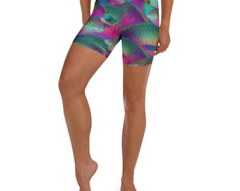 Parrotfish Low Waist Shorts: Women's Swimwear Dive Surf Yoga. Sustainable Recycled