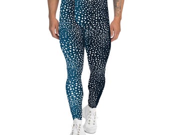 Whale Shark Leggings for Men: Scuba Diving Apparel, UPF 50+ Sun Protection
