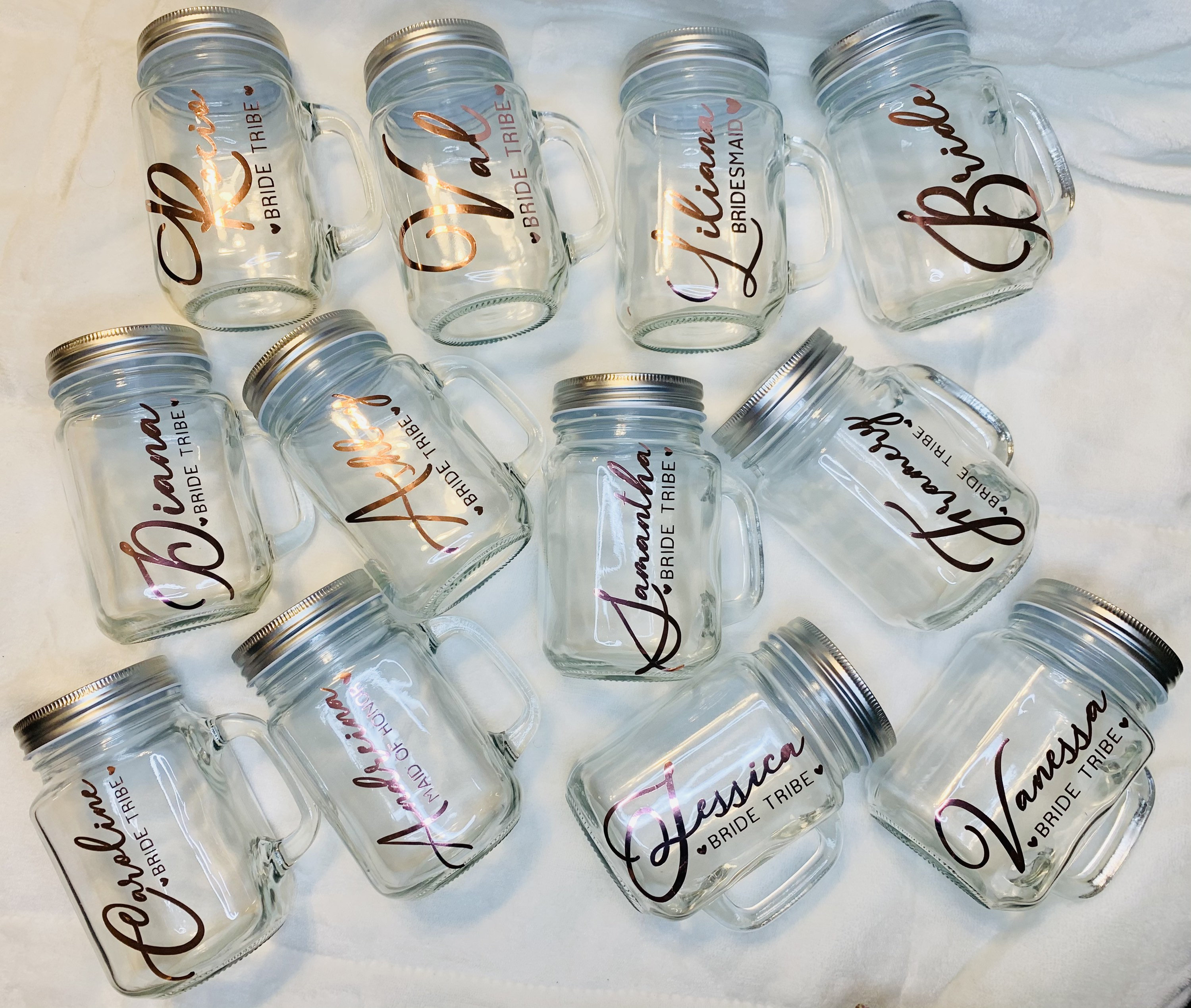 Custom Mason Jar Glass Jar with Lids and Straw Personalized Etsy