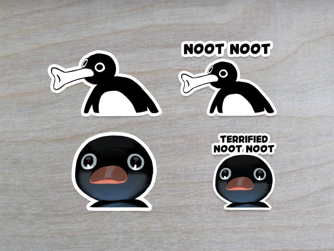 Noot Noot Tiktok Noot Noot Meme Terrifying Noot Noot Meme Meme Stickers noot-noot-tiktok-noot-noot-meme-terrifying-noot-noot-meme-meme-stickers