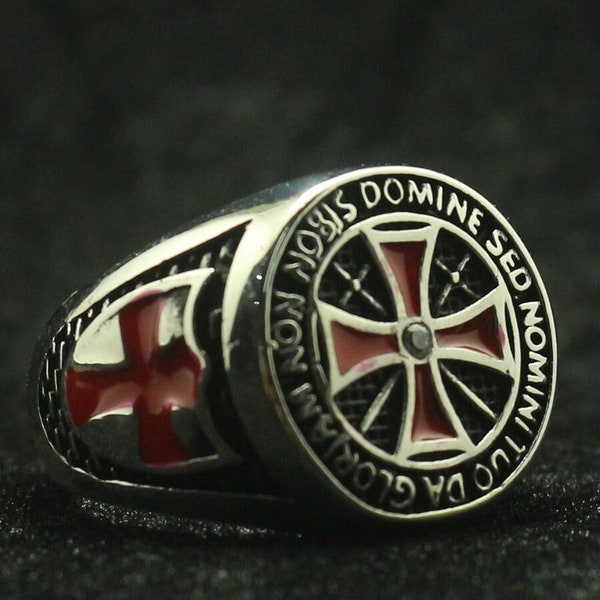 Knight Templar Ring - Etsy