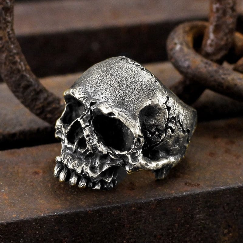 Details about   316L Stainless Steel ring  High Quality Punk Rome Fighter Skull Ring 