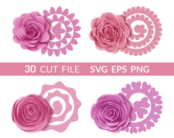 Free Free 264 Rolled Flower Svg Free Download SVG PNG EPS DXF File