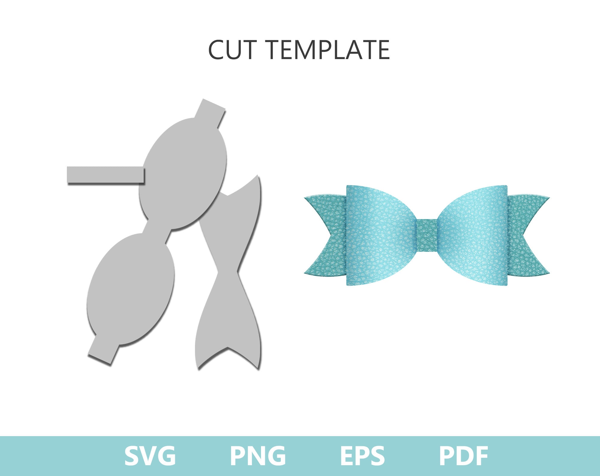 Bow Bundle SVG Bow Collection SVG Hair Bow Template Bow Etsy