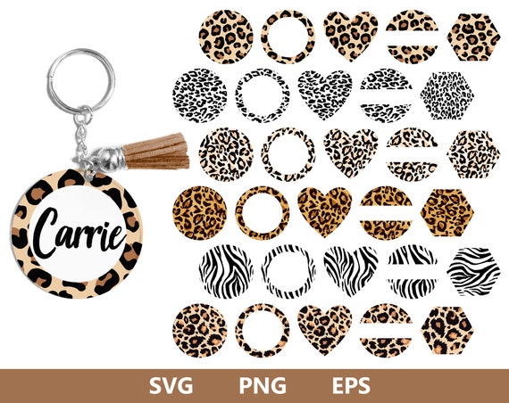 Paper, Party & Kids Embellishments KEYCHAIN PATTERN svg bundle 02