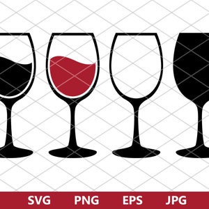 Wine Glass SVG, Wine Glasses Svg, Wine Svg, Wine Clipart, Wine Glass png, Cricut Wine, Wine Cut File, Wine Lovers, Yoga Wine Svg, jpg, eps