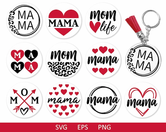 Mother's Day Keyring Mother's Day Keyring