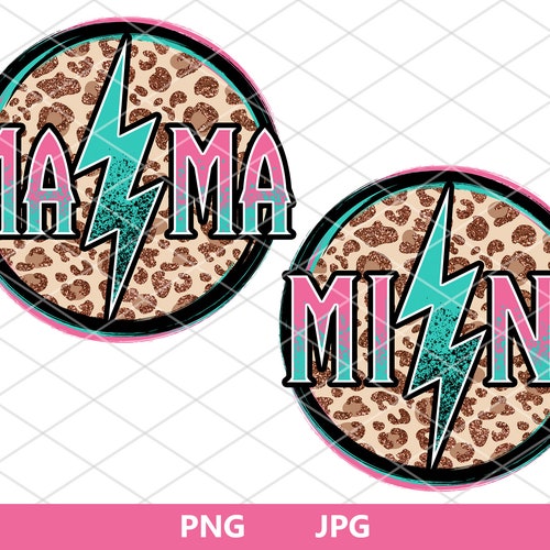 Rock Mama Mini Sublimation Mama Mini Leopard Sublimation - Etsy