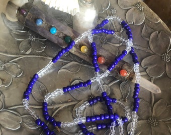 Yemaya Eleke | Collier | Santeria | L’IFA | Yoruba Yemoya