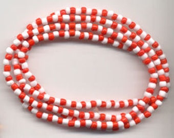 Chango Eleke Collar Ileke de Orisha Santeria IFA Yoruba Lucumi Lukumi Shango Xango Sango